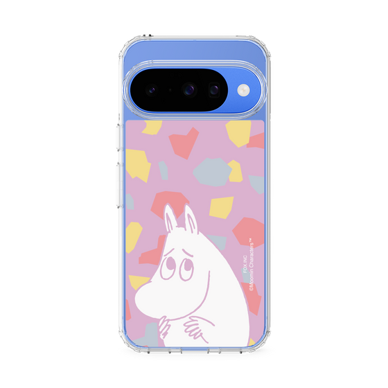 スリムプロテクションケース［ MOOMIN - Fearful face - color ］