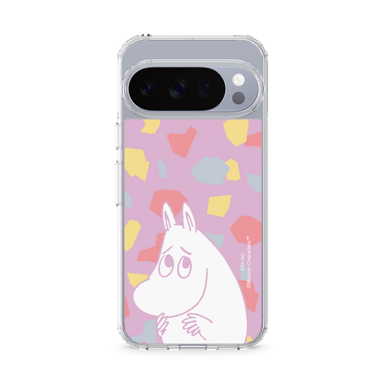 スリムプロテクションケース［ MOOMIN - Fearful face - color ］