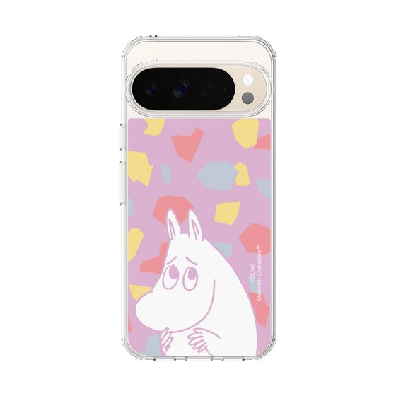 スリムプロテクションケース［ MOOMIN - Fearful face - color ］