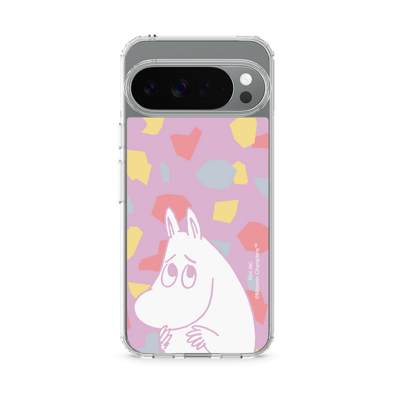 スリムプロテクションケース［ MOOMIN - Fearful face - color ］