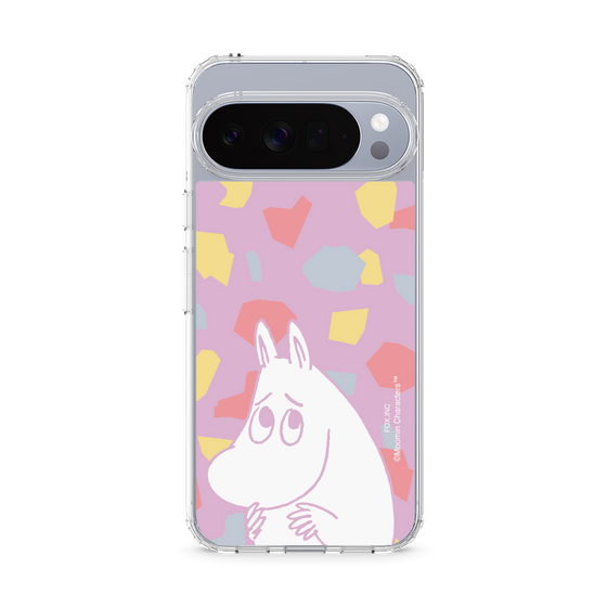スリムプロテクションケース［ MOOMIN - Fearful face - color ］