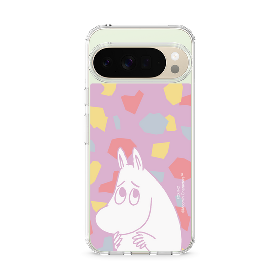 スリムプロテクションケース［ MOOMIN - Fearful face - color ］