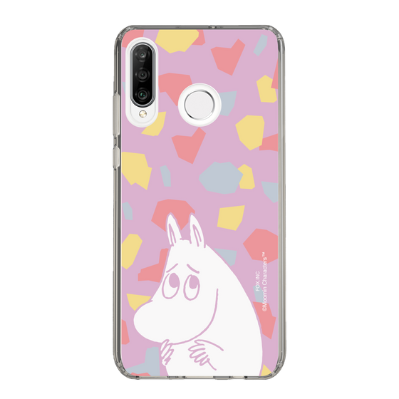 スリムプロテクションケース［ MOOMIN - Fearful face - color ］