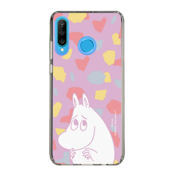 スリムプロテクションケース［ MOOMIN - Fearful face - color ］