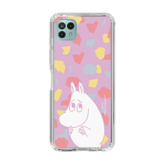 スリムプロテクションケース［ MOOMIN - Fearful face - color ］
