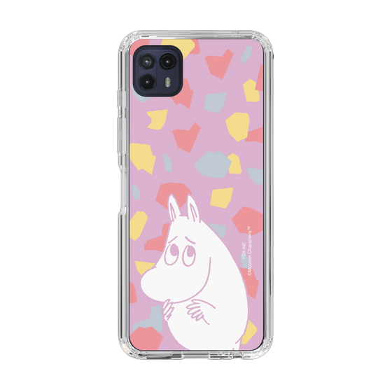 スリムプロテクションケース［ MOOMIN - Fearful face - color ］