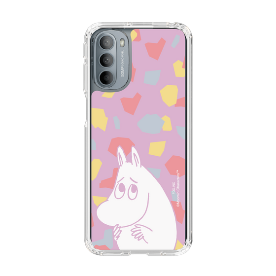 スリムプロテクションケース［ MOOMIN - Fearful face - color ］