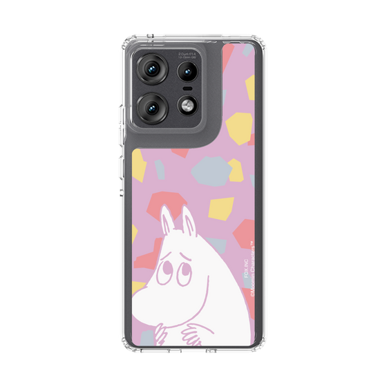 スリムプロテクションケース［ MOOMIN - Fearful face - color ］
