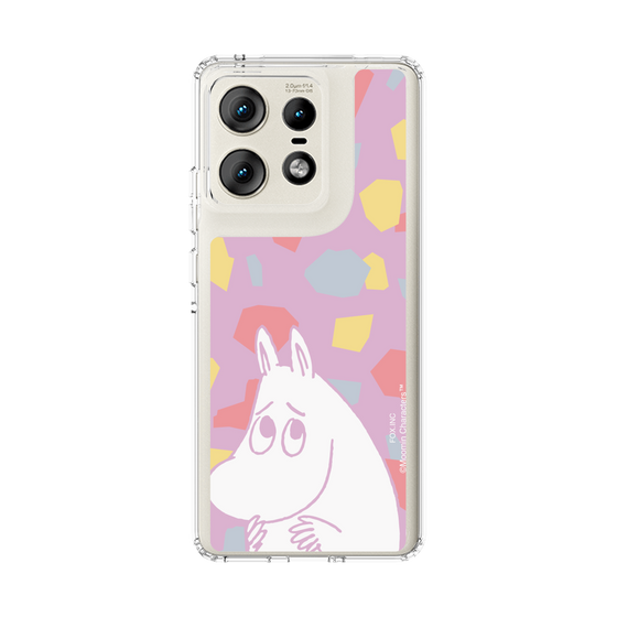 スリムプロテクションケース［ MOOMIN - Fearful face - color ］