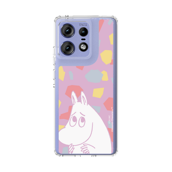 スリムプロテクションケース［ MOOMIN - Fearful face - color ］