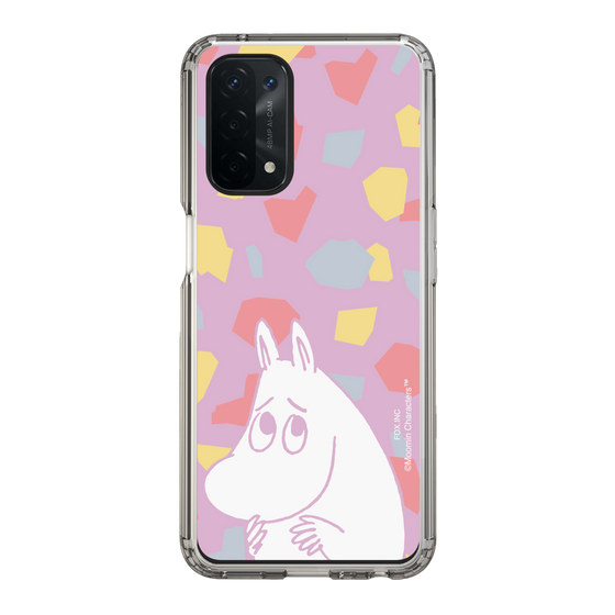 スリムプロテクションケース［ MOOMIN - Fearful face - color ］