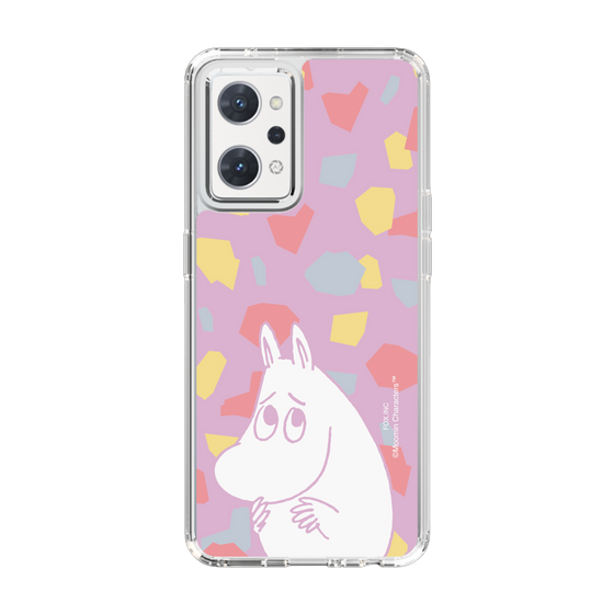 スリムプロテクションケース［ MOOMIN - Fearful face - color ］