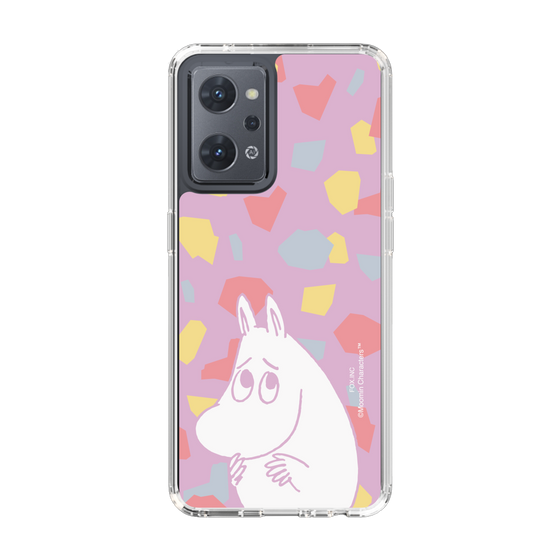 スリムプロテクションケース［ MOOMIN - Fearful face - color ］