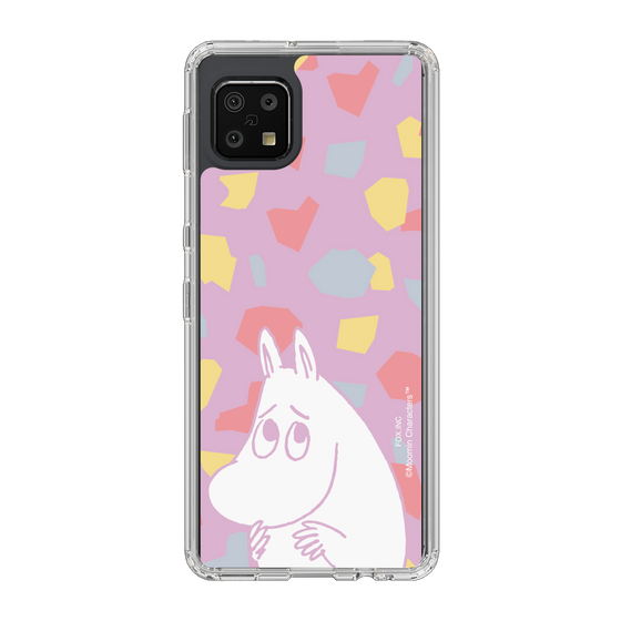 スリムプロテクションケース［ MOOMIN - Fearful face - color ］