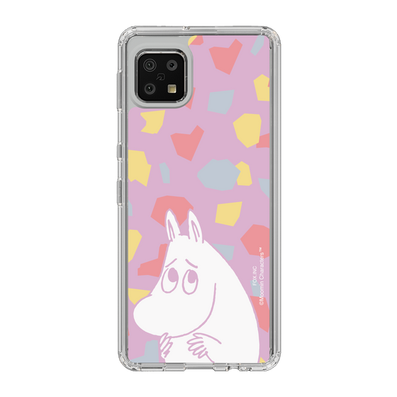 スリムプロテクションケース［ MOOMIN - Fearful face - color ］