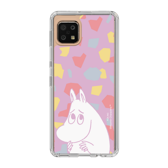 スリムプロテクションケース［ MOOMIN - Fearful face - color ］