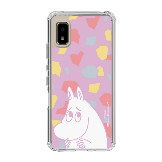 スリムプロテクションケース［ MOOMIN - Fearful face - color ］