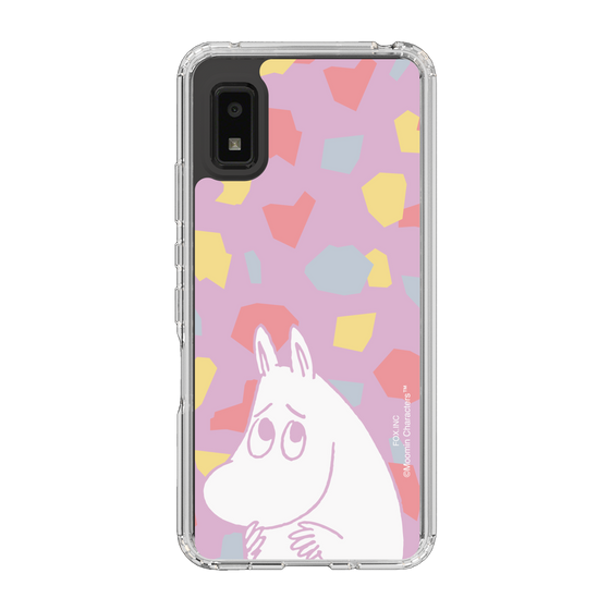 スリムプロテクションケース［ MOOMIN - Fearful face - color ］