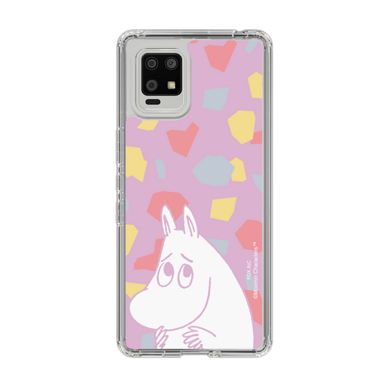 スリムプロテクションケース［ MOOMIN - Fearful face - color ］