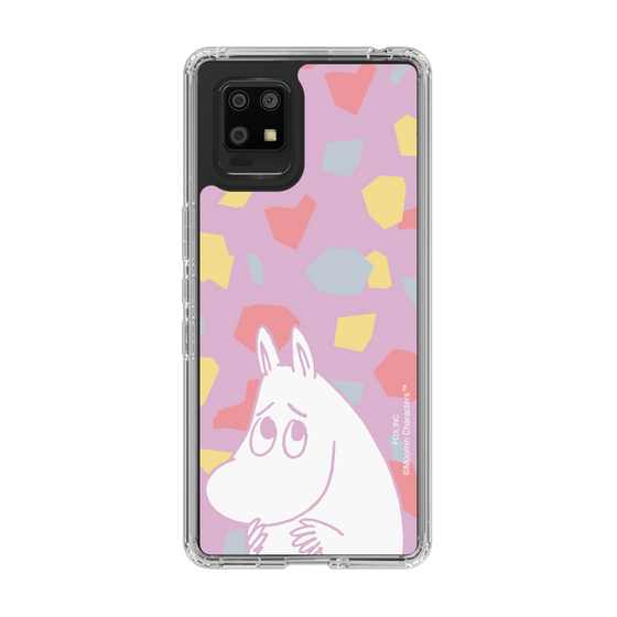 スリムプロテクションケース［ MOOMIN - Fearful face - color ］