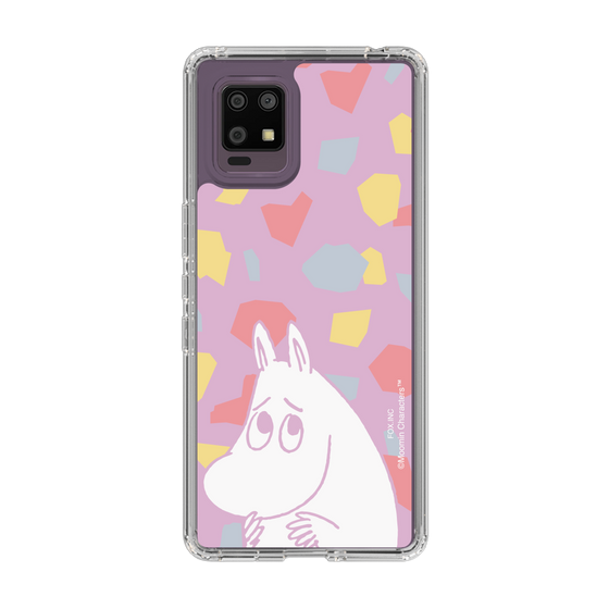 スリムプロテクションケース［ MOOMIN - Fearful face - color ］