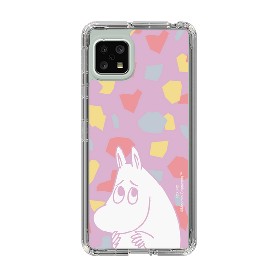 スリムプロテクションケース［ MOOMIN - Fearful face - color ］