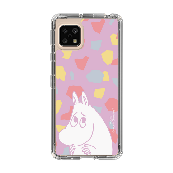 スリムプロテクションケース［ MOOMIN - Fearful face - color ］