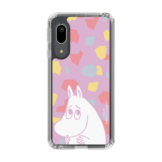 スリムプロテクションケース［ MOOMIN - Fearful face - color ］