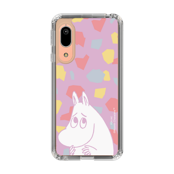 スリムプロテクションケース［ MOOMIN - Fearful face - color ］
