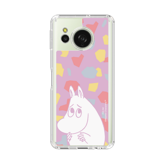 スリムプロテクションケース［ MOOMIN - Fearful face - color ］