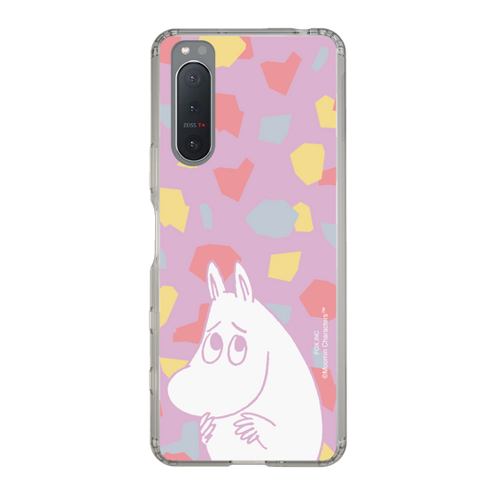 スリムプロテクションケース［ MOOMIN - Fearful face - color ］