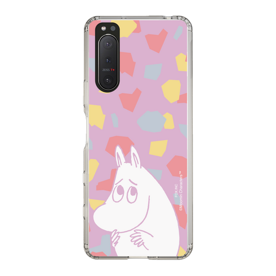 スリムプロテクションケース［ MOOMIN - Fearful face - color ］