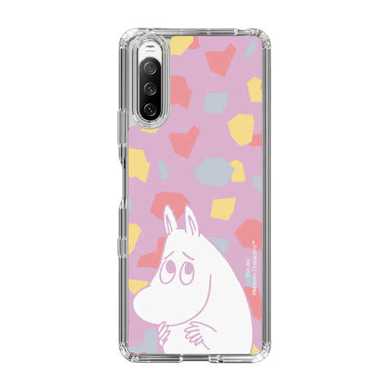 スリムプロテクションケース［ MOOMIN - Fearful face - color ］