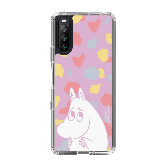 スリムプロテクションケース［ MOOMIN - Fearful face - color ］