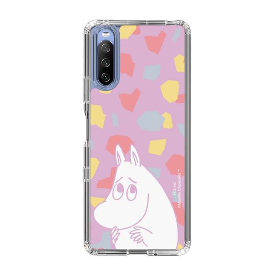 スリムプロテクションケース［ MOOMIN - Fearful face - color ］