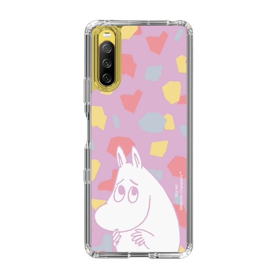 スリムプロテクションケース［ MOOMIN - Fearful face - color ］