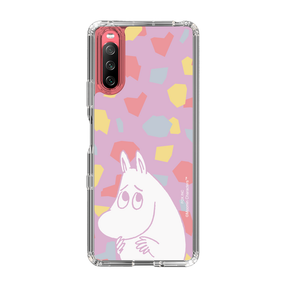 スリムプロテクションケース［ MOOMIN - Fearful face - color ］