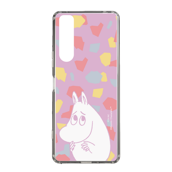 スリムプロテクションケース［ MOOMIN - Fearful face - color ］