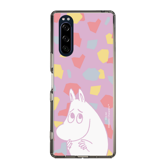 スリムプロテクションケース［ MOOMIN - Fearful face - color ］