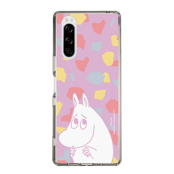 スリムプロテクションケース［ MOOMIN - Fearful face - color ］