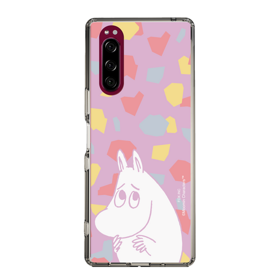 スリムプロテクションケース［ MOOMIN - Fearful face - color ］