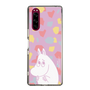 スリムプロテクションケース［ MOOMIN - Fearful face - color ］
