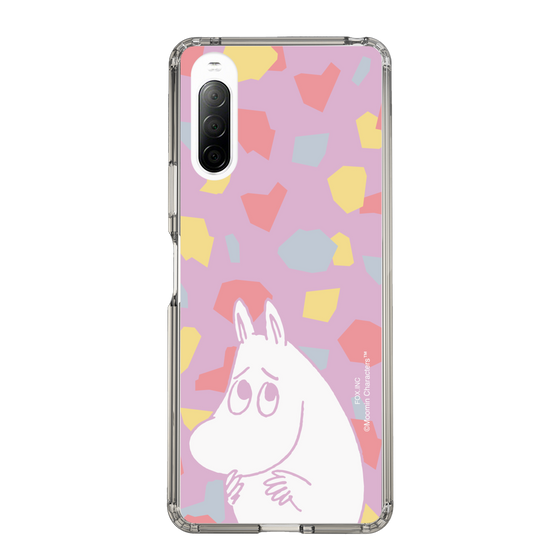 スリムプロテクションケース［ MOOMIN - Fearful face - color ］