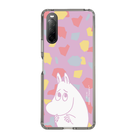スリムプロテクションケース［ MOOMIN - Fearful face - color ］