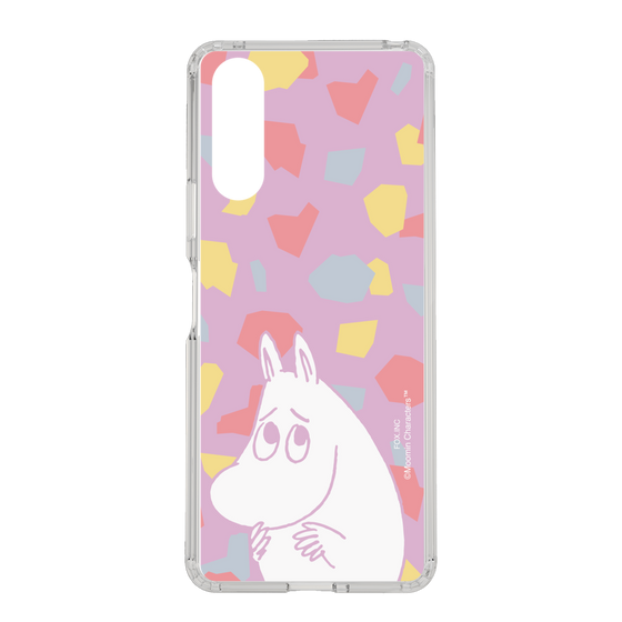 スリムプロテクションケース［ MOOMIN - Fearful face - color ］