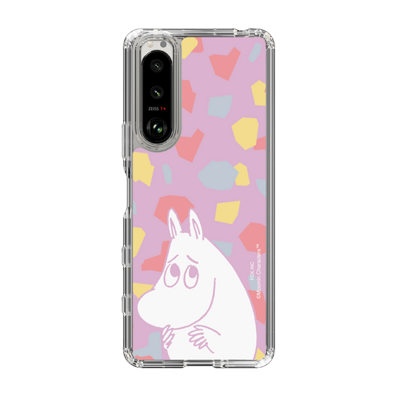 スリムプロテクションケース［ MOOMIN - Fearful face - color ］