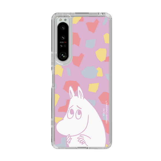 スリムプロテクションケース［ MOOMIN - Fearful face - color ］
