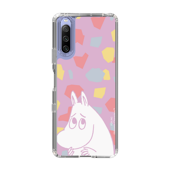 スリムプロテクションケース［ MOOMIN - Fearful face - color ］