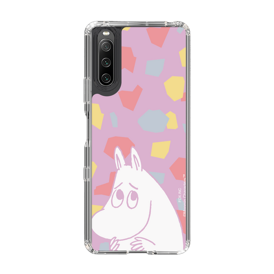スリムプロテクションケース［ MOOMIN - Fearful face - color ］