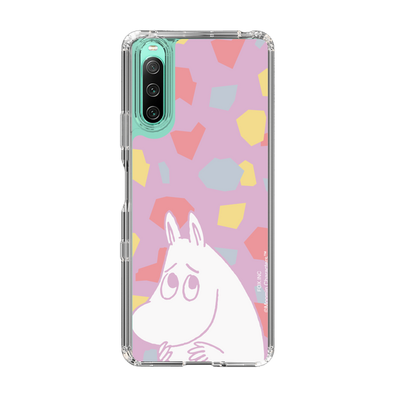 スリムプロテクションケース［ MOOMIN - Fearful face - color ］